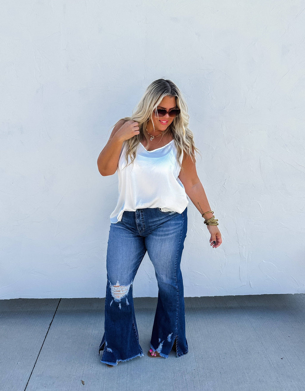 DIESEL SPLIT HEM JEAN