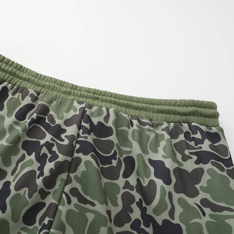 Fleece Joggers - Duck Camo