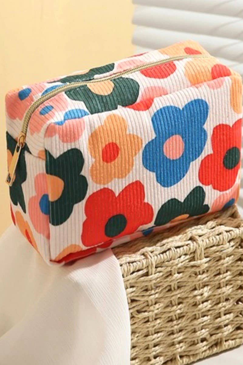 ,,...._ SI-26465 Pattern Design Travel Cosmetic Makeup Bag