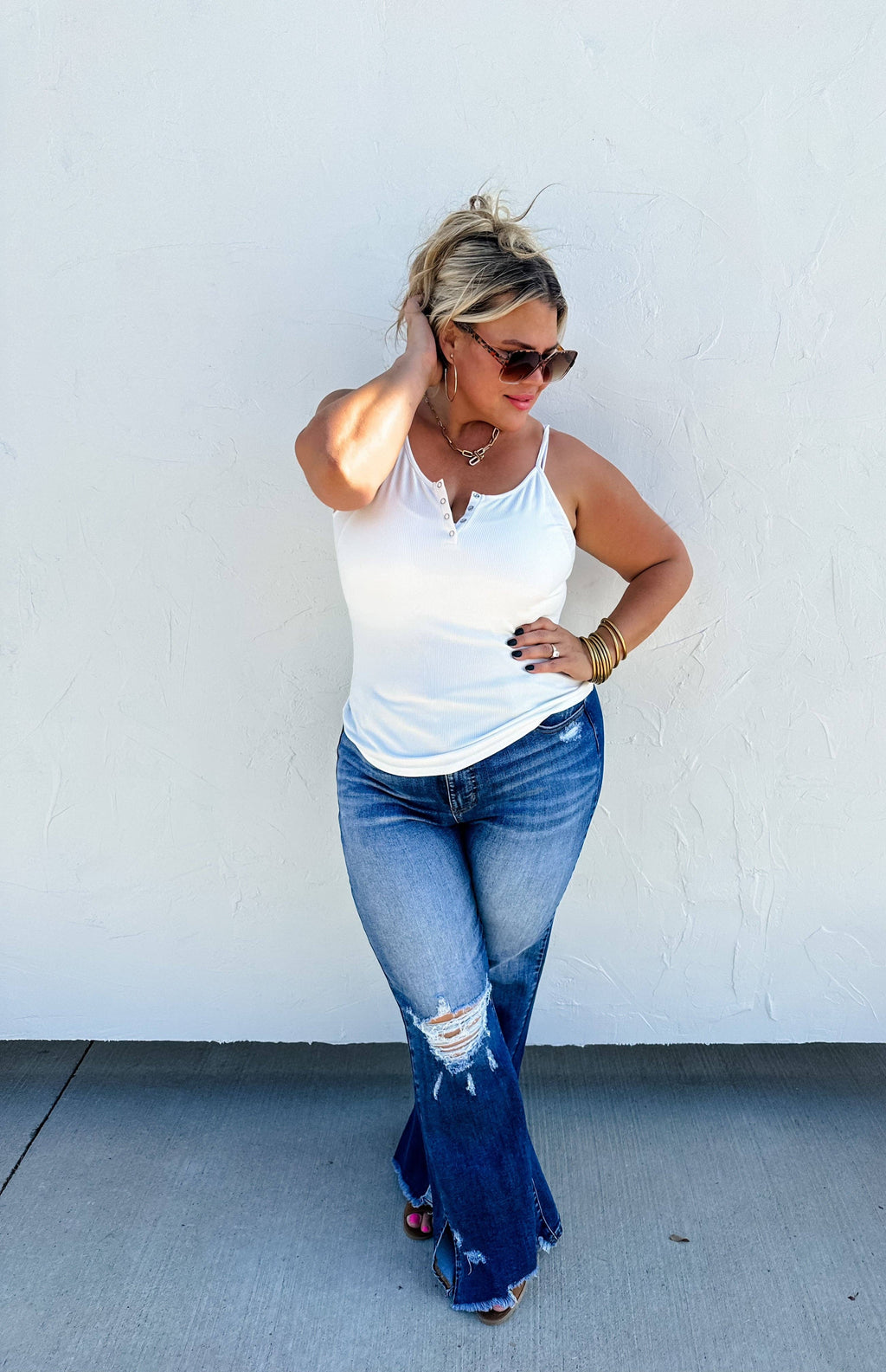 DIESEL SPLIT HEM JEAN