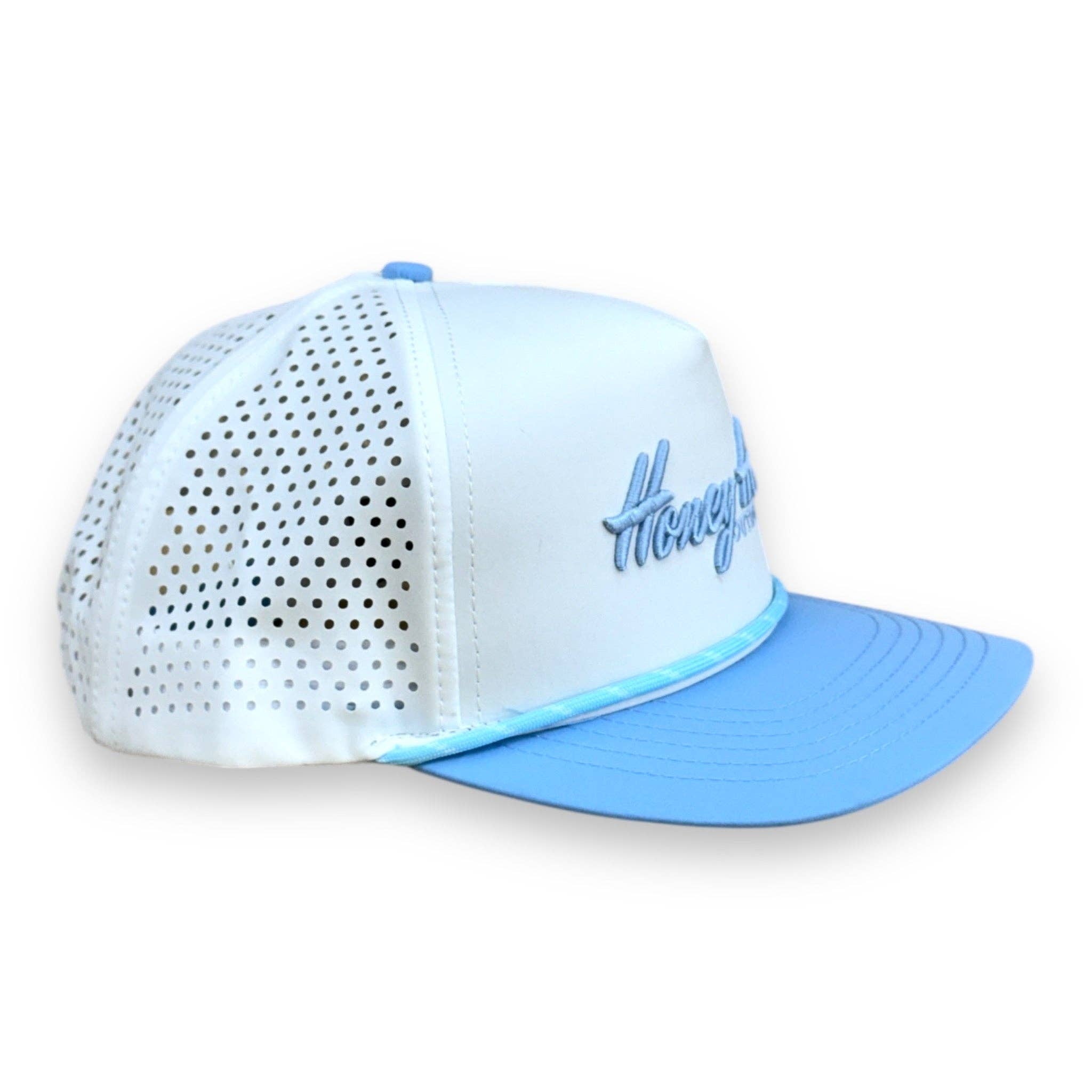 Performance Rope Hat - Heritage White Lt Blue