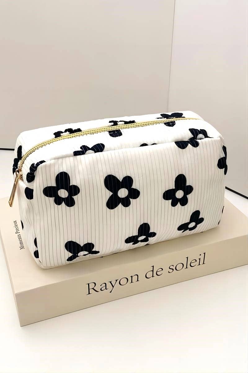 ,,...._ SI-26465 Pattern Design Travel Cosmetic Makeup Bag